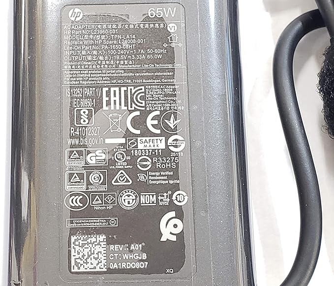 HP 65W AC power adapter(Blue Tip) - Image 3