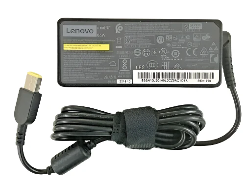 Lenovo ADLX65NCC2A 65W 20V 3.25A Yellow Square Power Adapter Charger Genuine