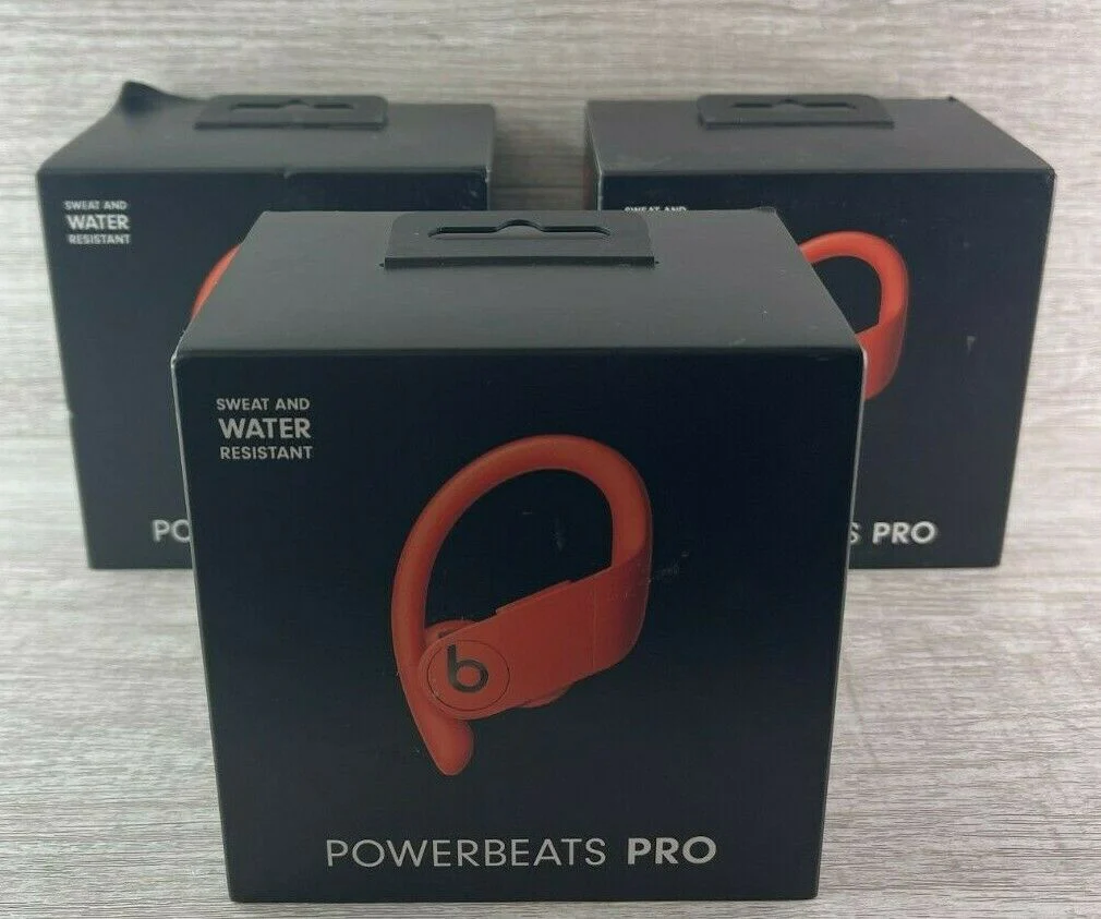 RED Beats by Dre Powerbeats Pro Totally Wireless Bluetooth Earphones-Open Box. - Image 3